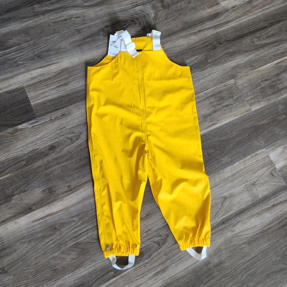 Mountain and Fishing Yellow Waterproof Fishing Overall for Kids size L/XL unisex - Picture 6 of 10